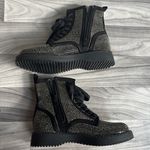 Madden Girl  Black Studded Combat Boots Photo 3