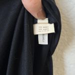 L'Agence L’agence Black Lace Up Long Sleeve Maxi Dress Photo 8