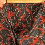 ALC Frank ALC Womens size 10 Sullivan Silk Mini Dress Elastic Waist Floral Long Sleeve Photo 9