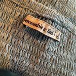 Abercrombie & Fitch Baby Blue Babydoll Top Puff Sleeve Smocked Back Coquette A&F Photo 2