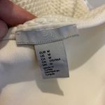 H&M  Peplum Top‎ Sleeveless V-Neck Textured Party Career Medium Bridal Coquette Photo 3