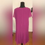Coldwater Creek - Purple pink,‎ summer flowy midi dress Size L Photo 2