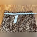 BB Dakota NEW  Skirt Here Kitty Leopard Print Faux Suede Mini Photo 8