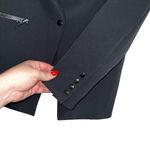 Veronica Beard  Scuba Dickey Blazer Jacket In Black Photo 7