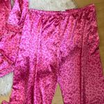 Silk style Pajamas for Women Classic Button Down Satin Pajama Sets Long Sleeve L Pink Size XXL Photo 5