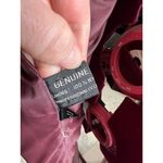 High Sierra leather Jacket OXBLOOD red burgundy wine cropped puff sleeves Photo 13