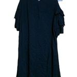 Southern Stitch  Medium Multicolor Floral Embroidered Print Cold Shoulder Dress Photo 4