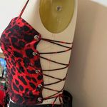 LF  LaceUp Leopard Top Photo 2