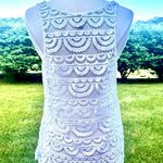 PilyQ  Water Lily Lace Swimsuit Coverup Tank Photo 9