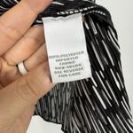 Dress Barn Womens Metallic Print Short Sleeve Slinky Top Size 1X Y2K Pleated Photo 3