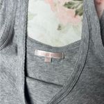 Lottie Moss Pacsun  Ribbed Gray Rosette Detail Crop Dainty Babydoll Tank Size M Photo 2