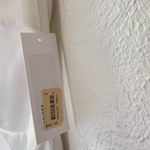 TCEC y2k  white one shoulder ruffle mini dress wedding bachelorette size M NWT Photo 3