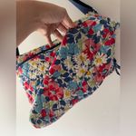 Vera Bradley  Summer Cottage Floral Multicolor Pattern Messenger Bag Photo 3