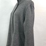 Eileen Fisher ASH Boiled Wool Ribbed Stand Collar Jacket Size M Photo 6