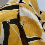 Who What Wear  Yellow Floral Linen Dress XL Photo 13