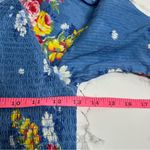 Love Shack Fancy Genevive Floral Smocked Castor Top Sz XS Photo 4