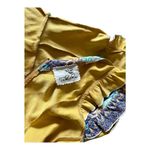 Anthropologie  Tabitha Teahouse Knit turquoise/gold mini Dress blue size small Photo 3