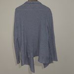 Tahari 100% Merino Wool Soft Draped Open Front Cardigan Grey Size 1X Photo 3