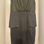 Gibson Latimer NWT  Sleeveless Peplum Sheath Dress Womens Black Size 10 Photo 1