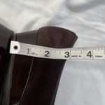 Fs / Ny Womens Brown Suede Cap Toe Wedge Shoes Size 9.5 Made In Spain Photo 7