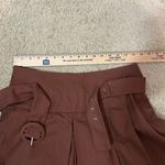 Maeve Anthropologie Belted Skort brown women’s size 4 NEW Photo 7