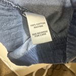 Cato  Chambray Dress Sz 22/24W Dark wash blue Denim Shift Lace up neckline Photo 4