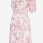 EXPRESS Floral Puff Sleeve Dress Photo 0