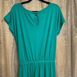 PRETTYGARDEN Kelly Green Loose Off The Shoulder Stretchy Pants Romper M NWT Photo 4