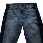 Banana Republic  Girlfriend Two Tone Crop Jeans, Sz 27 Photo 9