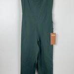 Girlfriend Collective NWT  Jumpsuit One Piece Unitard Yoga Moss Green - Size L Photo 2