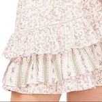 Chelsea and Violet  Smocked Ruffle Ditsy Floral Print Puff Short Sleeve Dress Photo 3