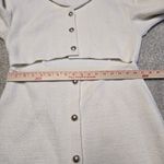 Maje Raquema Cream Textured Tweed Cutout Blazer Dress Size EU 42 US Extra Large Photo 11