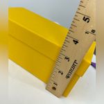 Vintage Oversized Black Sunglasses with Fendi Case and Fendi Yellow Box Photo 8