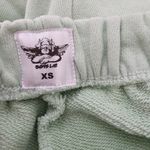 Boys Lie  Have nothing nice to say get blocked flower mint green sweatpants Photo 8