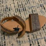 Loft Navy blue and tan  wedges Photo 2