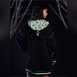 Disney NWT Her Universe  Halloween Mickey Mouse Ghost Glow In Dark Hoodie Dress S Photo 2