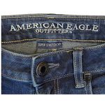 American Eagle Denim Blue Jeans Jegging Super Stretch X4 ~ Women's Size 2 Photo 2