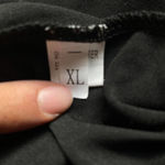 SheIn Black Plain Long Sleeve  Shirt Photo 3