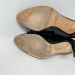 LK Bennett L.K. Bennett Darcia Classic Preppy LK Brogue Black Patent Leather Bow Heels 37 Photo 10