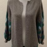 Anthropologie Kai Long Open Cardigan Sweater One Size Gray Excellent RARE HTF Photo 0