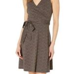 Toad & Co Cue Sleeveless Dress Buffalo Herringbone Print Brown Size Medium NWT Photo 0