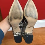 Brian Atwood  Women’s Chunky Heel Snakeskin pumps Size 7.5 Photo 8