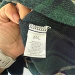 PacSun  PS/LA Green & Navy Plaid Wool-Blend Shacket Size M/L Photo 5