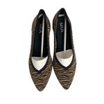 Hot Miami Styles NWT MIA Womens Black Tan‎ Slip-On Animal Print Flats Size 7 Photo 1