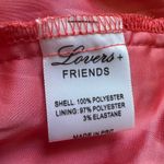 Lovers + Friends  pink lace mini skirt size M NWT Photo 4