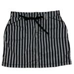 White Stag  Black & White Stripe Mini Skirt(Size 2) Photo 2