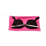 Pink Lily  Square Fashion Sunglasses in Black​​​ Photo 1