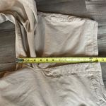 Mother The Cinch‎ Ankle Greaser Marzipan Khaki Wide Leg Pants Size 31 Minimalist Tan Photo 7