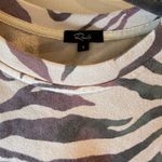 Rails  Marlo Ivory Gradient Tiger Stripe Sweatshirt Size Small Photo 3