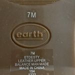 Earth Black Leather Sandals Braided Straps Wo Size 7 Excellent clean condition Photo 2